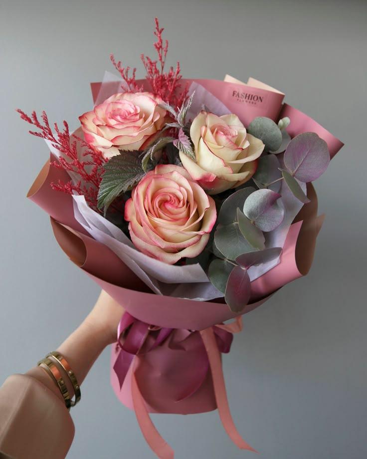 Whispers of Dawn: Pastel Bouquet Elegance